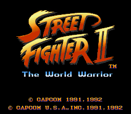 Screenshot Street Fighter II