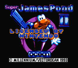 Screenshot Super James Pond II