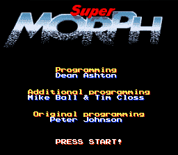 Screenshot Super Morph