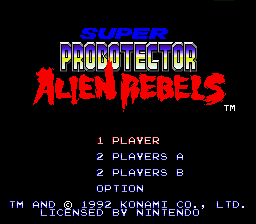 Screenshot Super Probotector : Alien Rebels