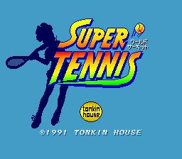 Screenshot Super Tennis
