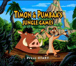 Screenshot Timon & Pumbaa's Jungle Games