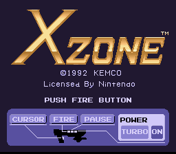 Screenshot X Zone