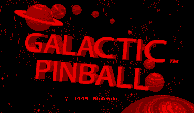 Screenshot Galactic Pinball