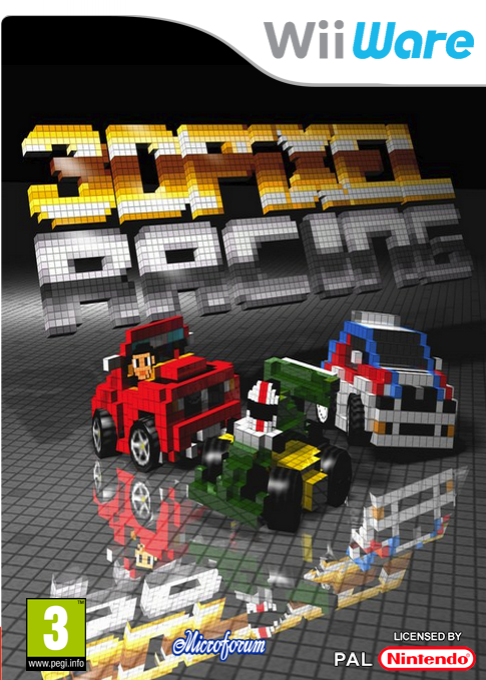 3D Pixel Racing