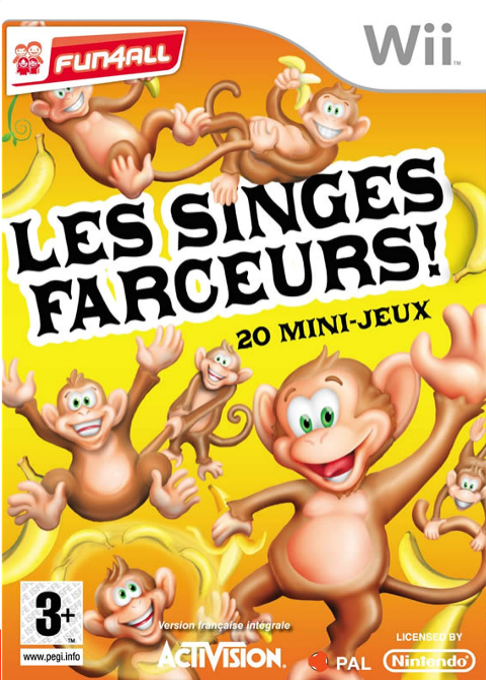 Les Singes Farceurs! 20 Mini-Jeux
