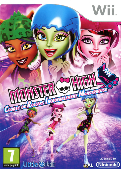 Monster High : Course de Rollers Incroyablement Monstrueuse