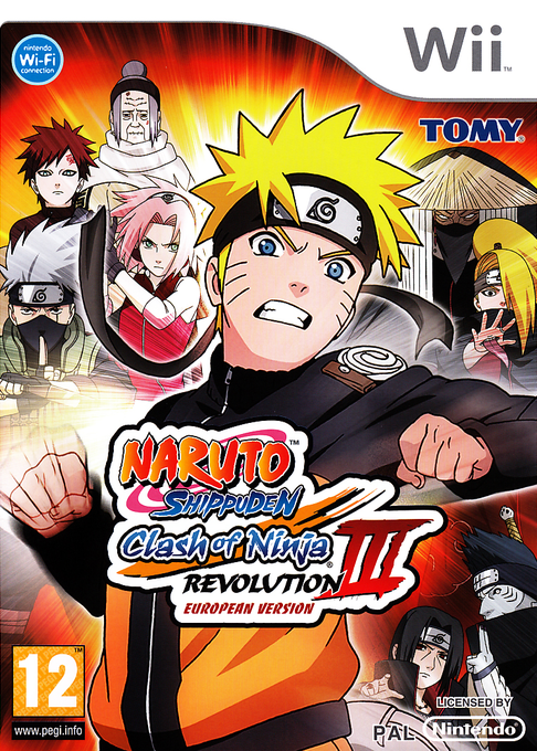 Naruto Shippuden : Clash Of Ninja Revolution III - European Version