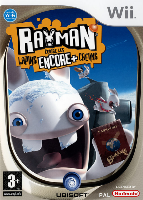 Rayman Contre les Lapins Encore plus Crétins