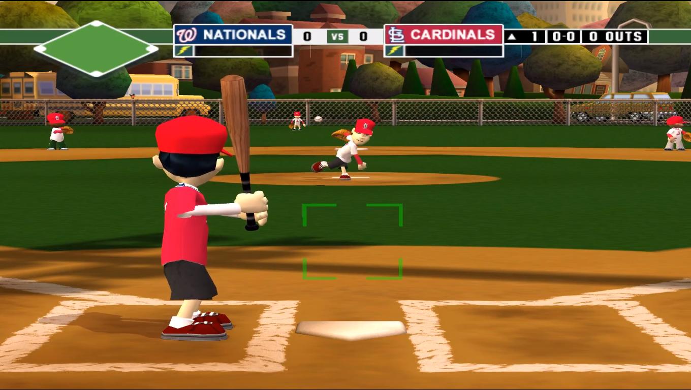 Screenshot Backyard Baseball '09