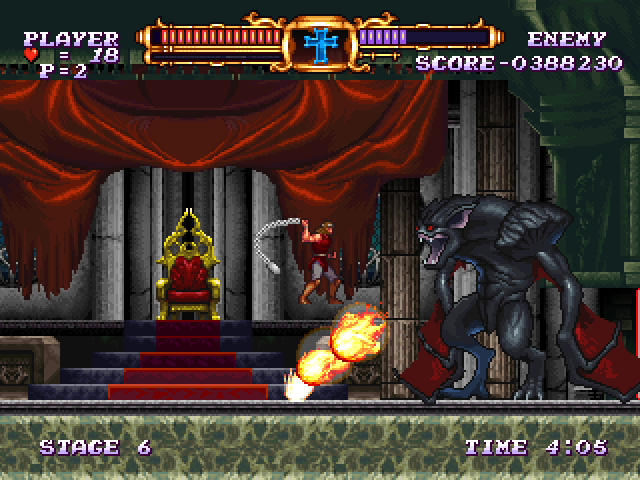 Screenshot Castlevania : The Adventure Rebirth