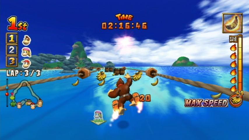 Screenshot Donkey Kong Jet Race