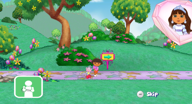 Screenshot Dora l'Exploratrice : Joyeux Anniversaire
