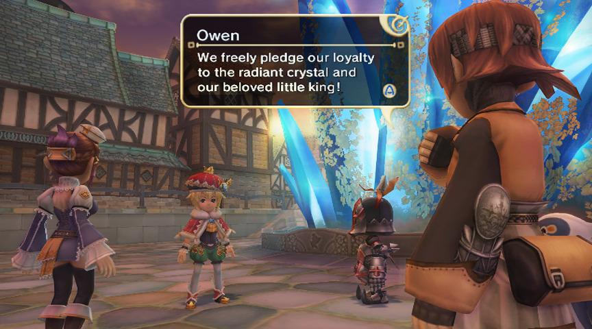 Screenshot Final Fantasy Crystal Chronicles: My Life as a King