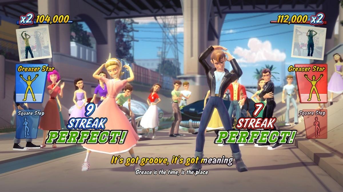 Screenshot Grease : Le Jeu Vidéo Officiel