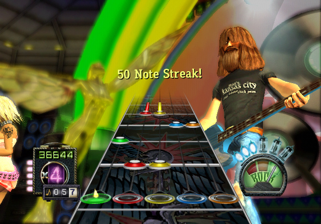 Screenshot Guitar Hero : Aerosmith