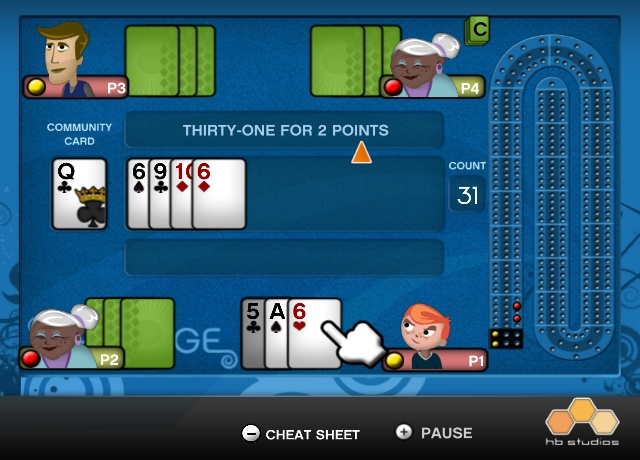 Screenshot HB Arcade Cards