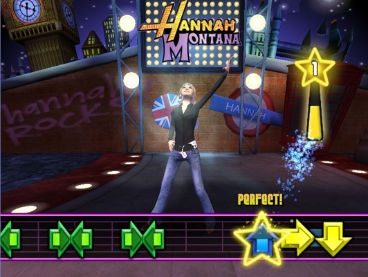Screenshot Hannah Montana : En Tournée Mondiale