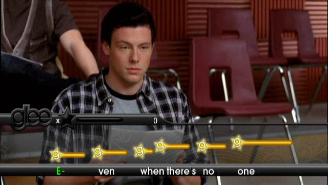 Screenshot Glee Karaoke Revolution : Volume 2