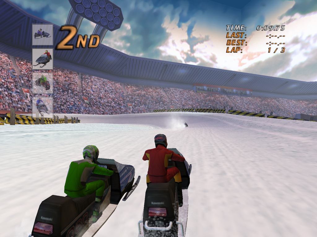 Screenshot Kawasaki Snow Mobiles