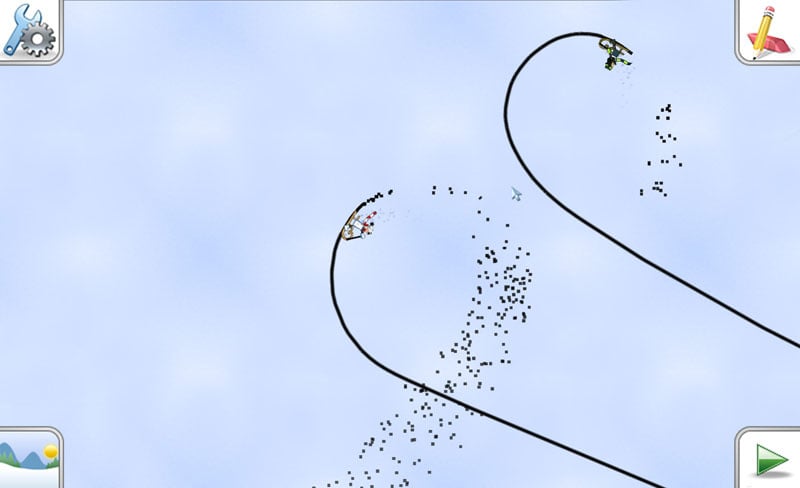Screenshot Line Rider Freestyle