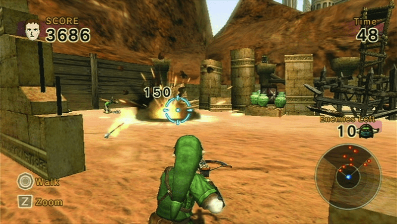 Screenshot Link's Crossbow Training