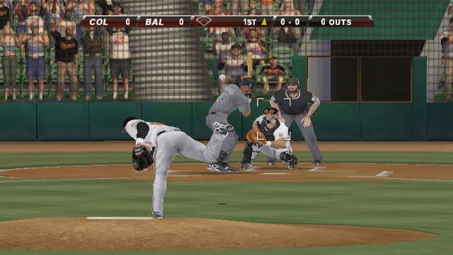 Screenshot Major League Baseball 2k9