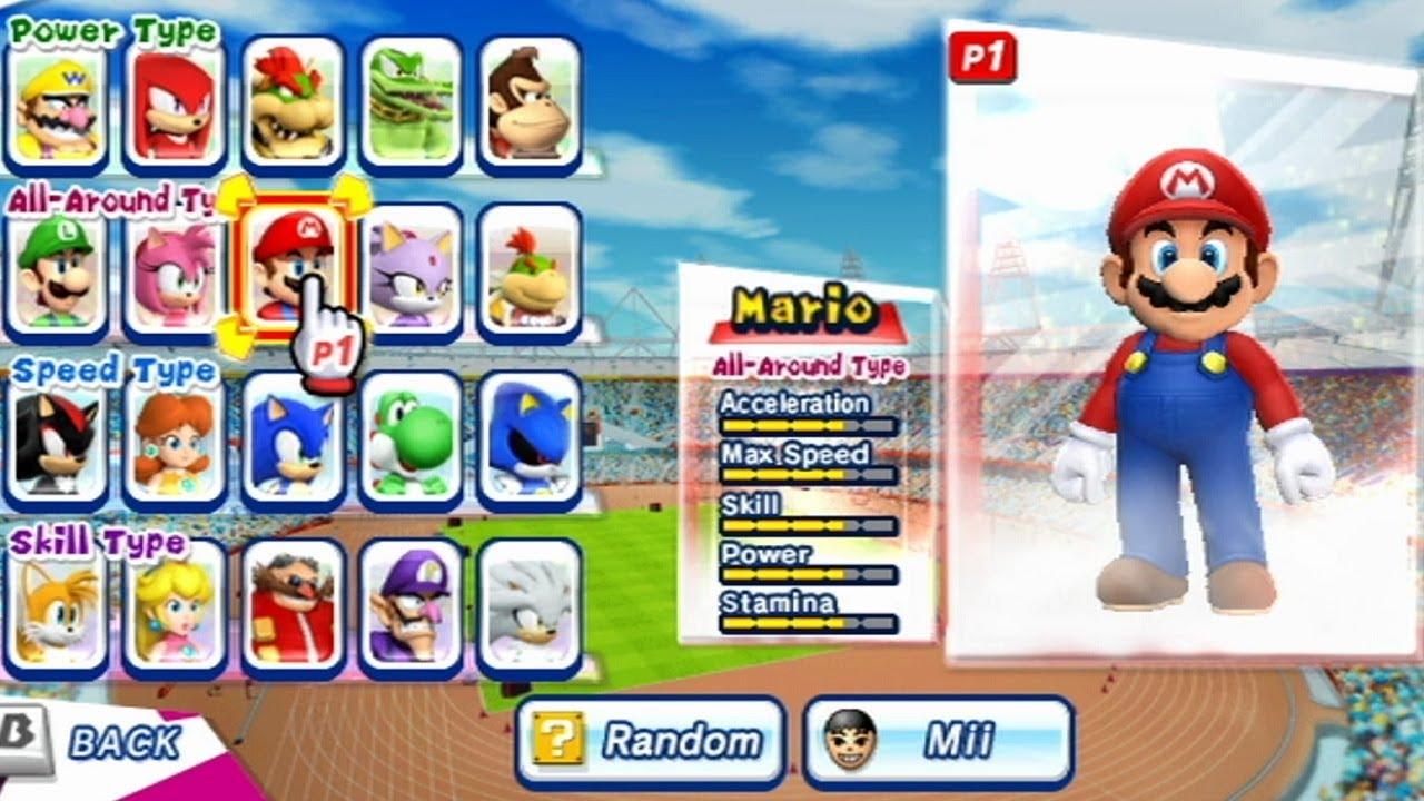 Screenshot Mario & Sonic aux Jeux Olympiques de Londres 2012