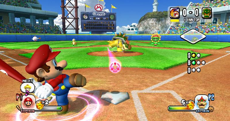 Screenshot Mario Super Sluggers
