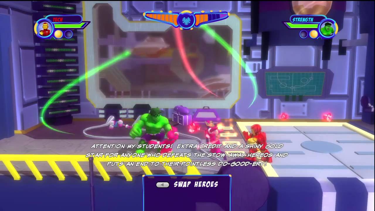 Screenshot Marvel Super Hero Squad: The Infinity Gauntlet