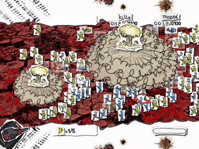 Screenshot Paper Wars : Cannon Fodder