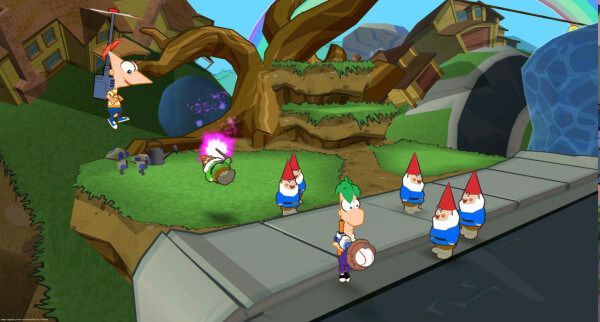 Screenshot Phinéas Et Ferb : Voyage Dans La Deuxième Dimension