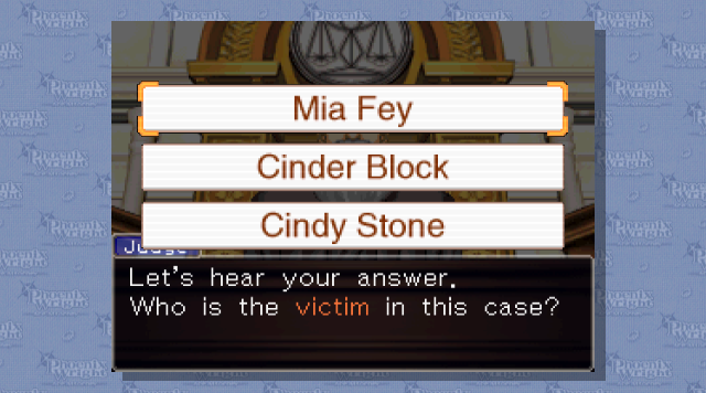 Screenshot Phoenix Wright : Ace Attorney