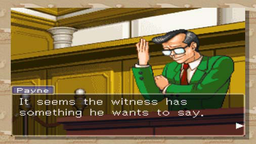 Screenshot Phoenix Wright : Ace Attorney : Trials and Tribula