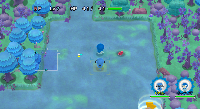 Screenshot Pokemon Fushigi no Dungeon :  Ikuzo! Arashi no Boukendan