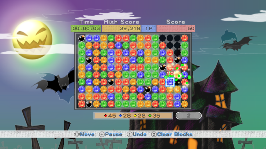 Screenshot Pop'em Drop'em Samegame