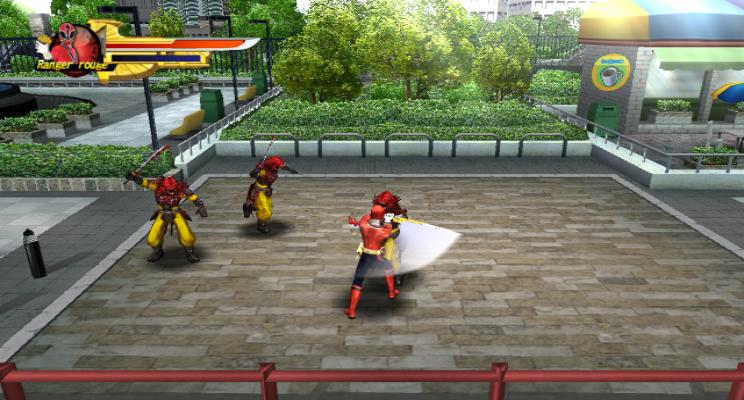 Screenshot Power Rangers Samurai