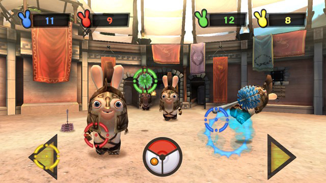 Screenshot The Lapins Crétins : Retour vers le passé