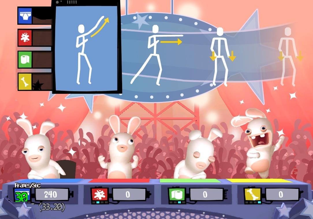 Screenshot Rayman Prod' présente : The Lapins Crétins Show