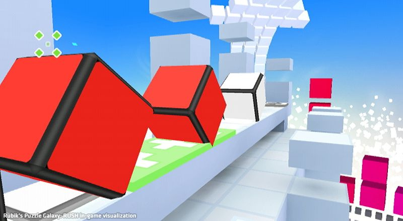 Screenshot Rubik's Puzzle Galaxy RUSH