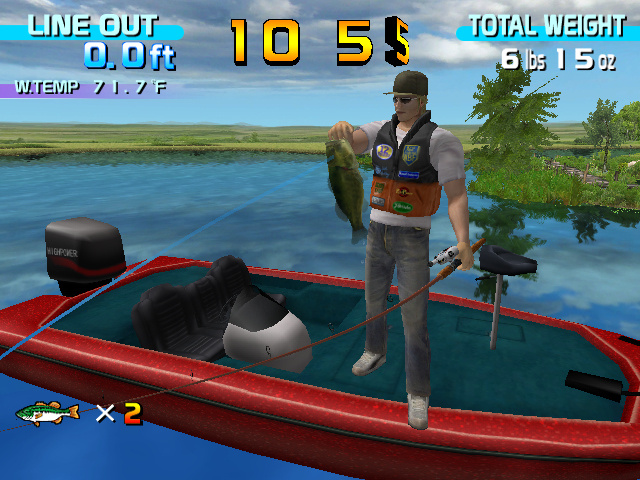 Screenshot Sega Bass Fishing
