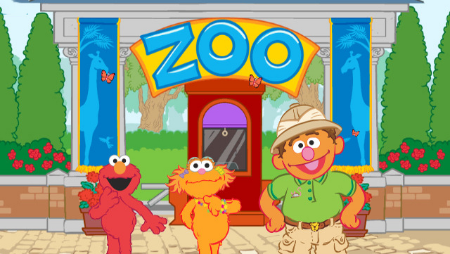 Screenshot Sesame Street : Elmo's A-to-Zoo Adventure