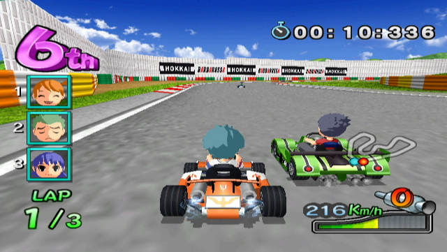 Screenshot Simple Wii Series Vol. I : The Minna De Kart Race