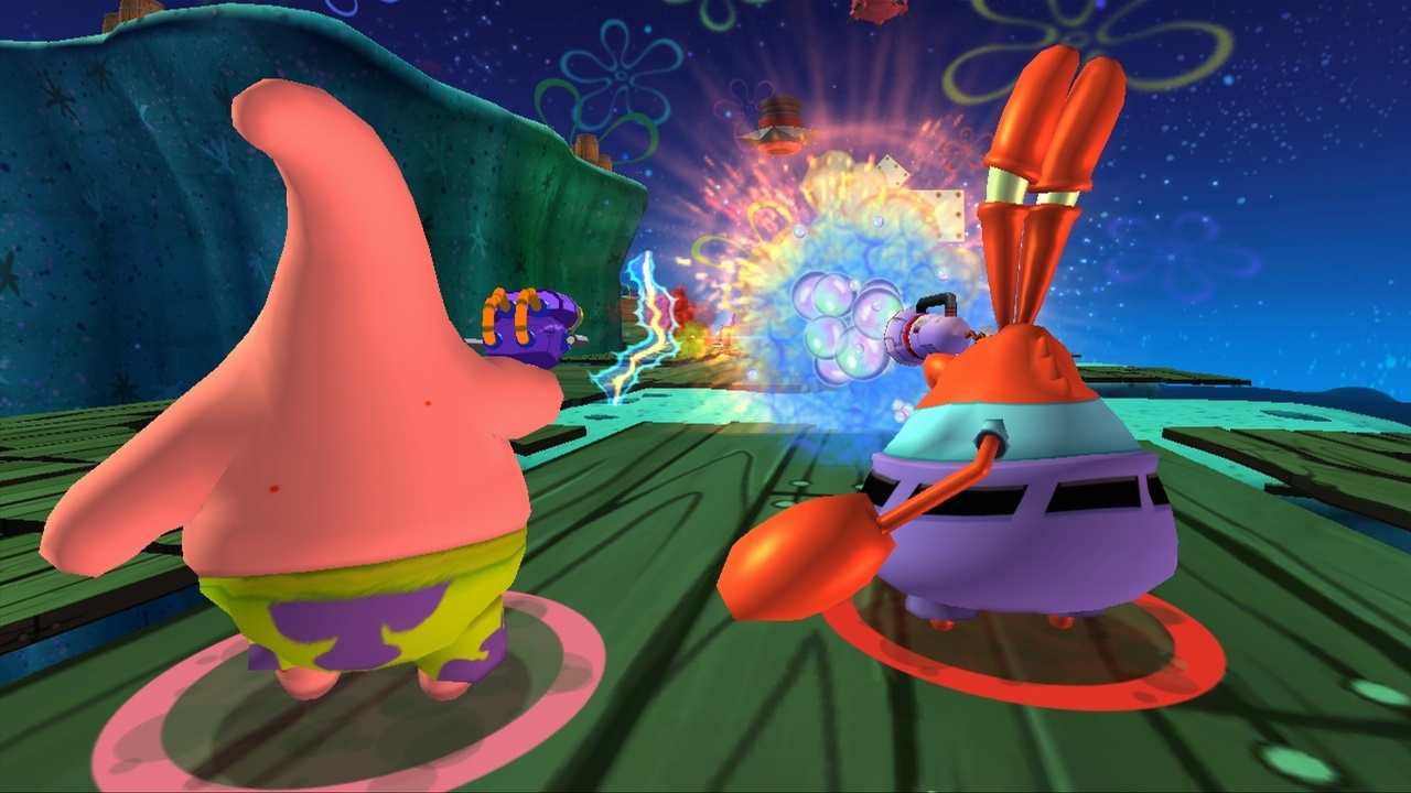 Screenshot Bob L'Eponge : La Vengeance Robotique de Plankton