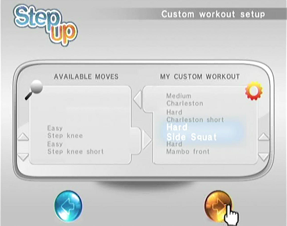 Screenshot Step Up