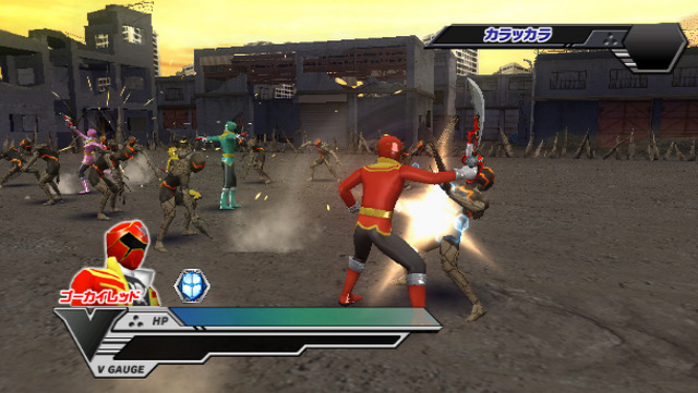 Screenshot Super Sentai Battle :  Ranger Cross