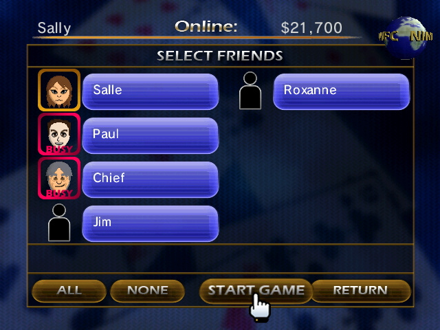 Screenshot Texas Hold’em Tournament