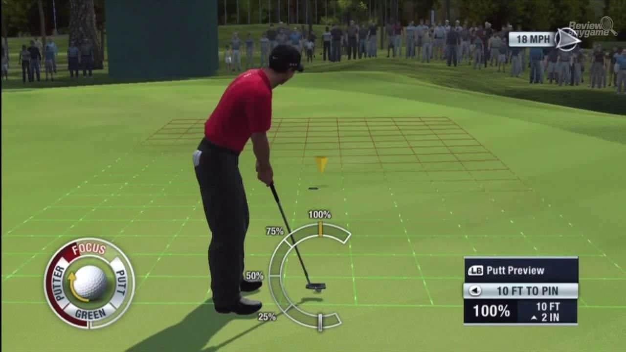 Screenshot Tiger Woods PGA Tour 11