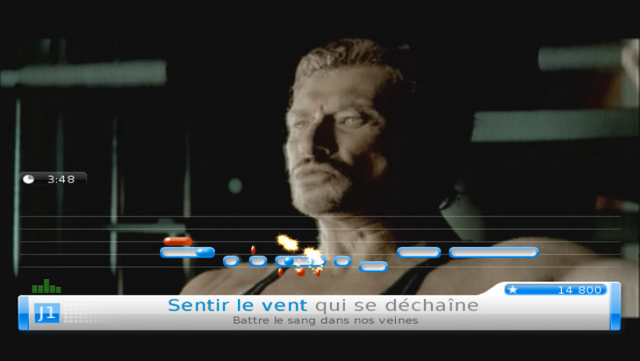 Screenshot U-Sing Johnny Hallyday