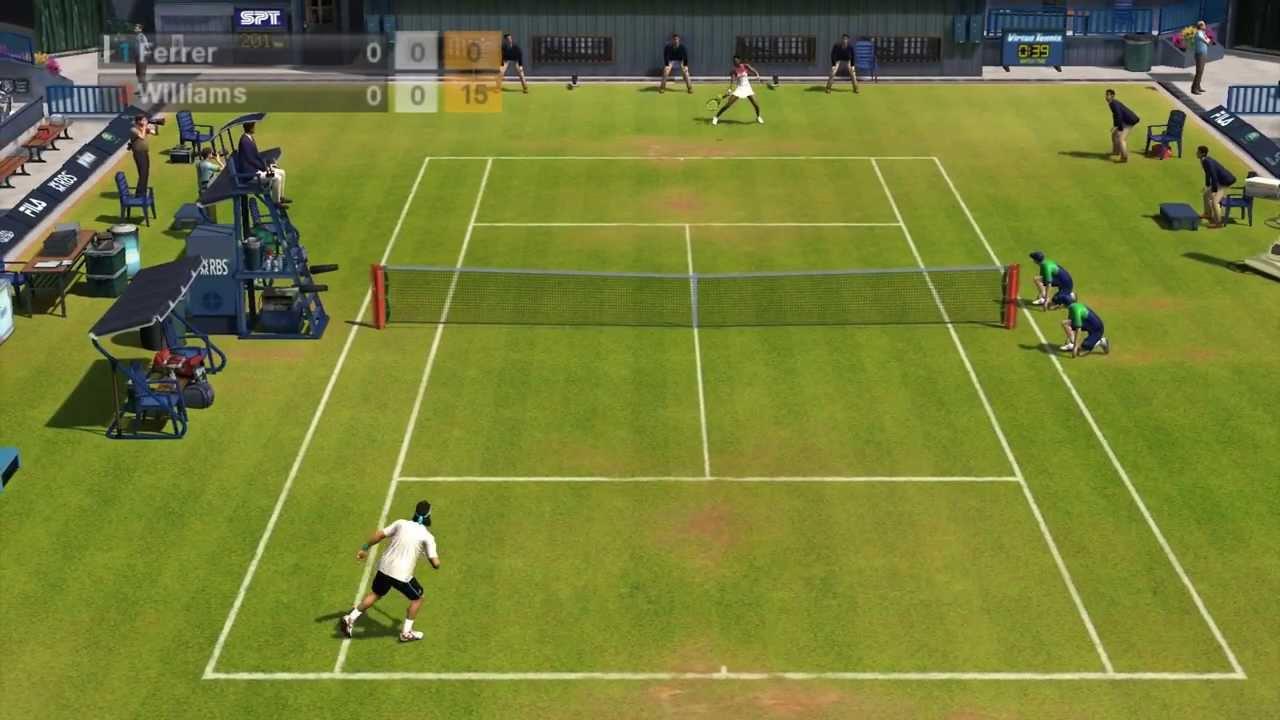 Screenshot Virtua Tennis 2009